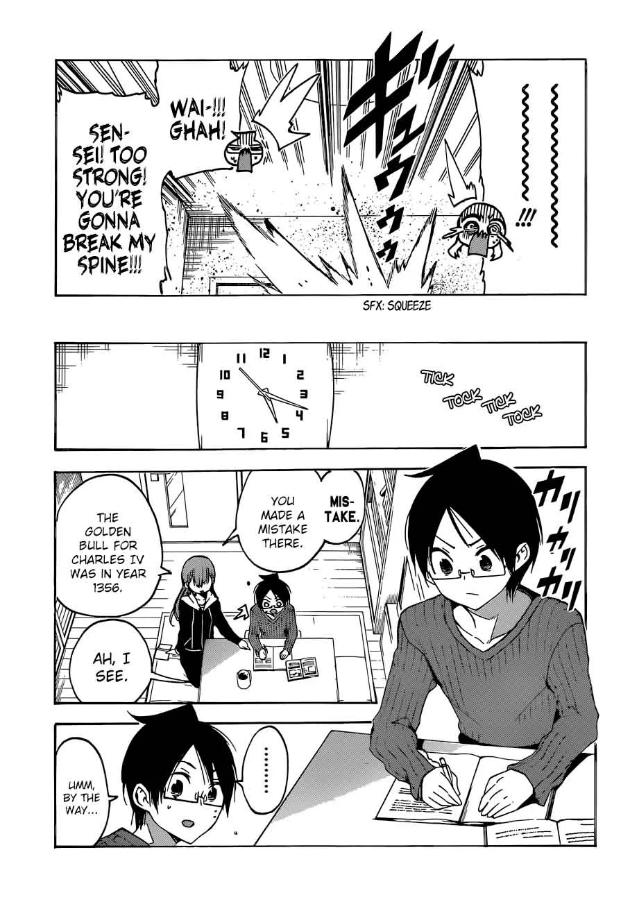 Bokutachi wa Benkyou ga Dekinai Chapter 84 page 17