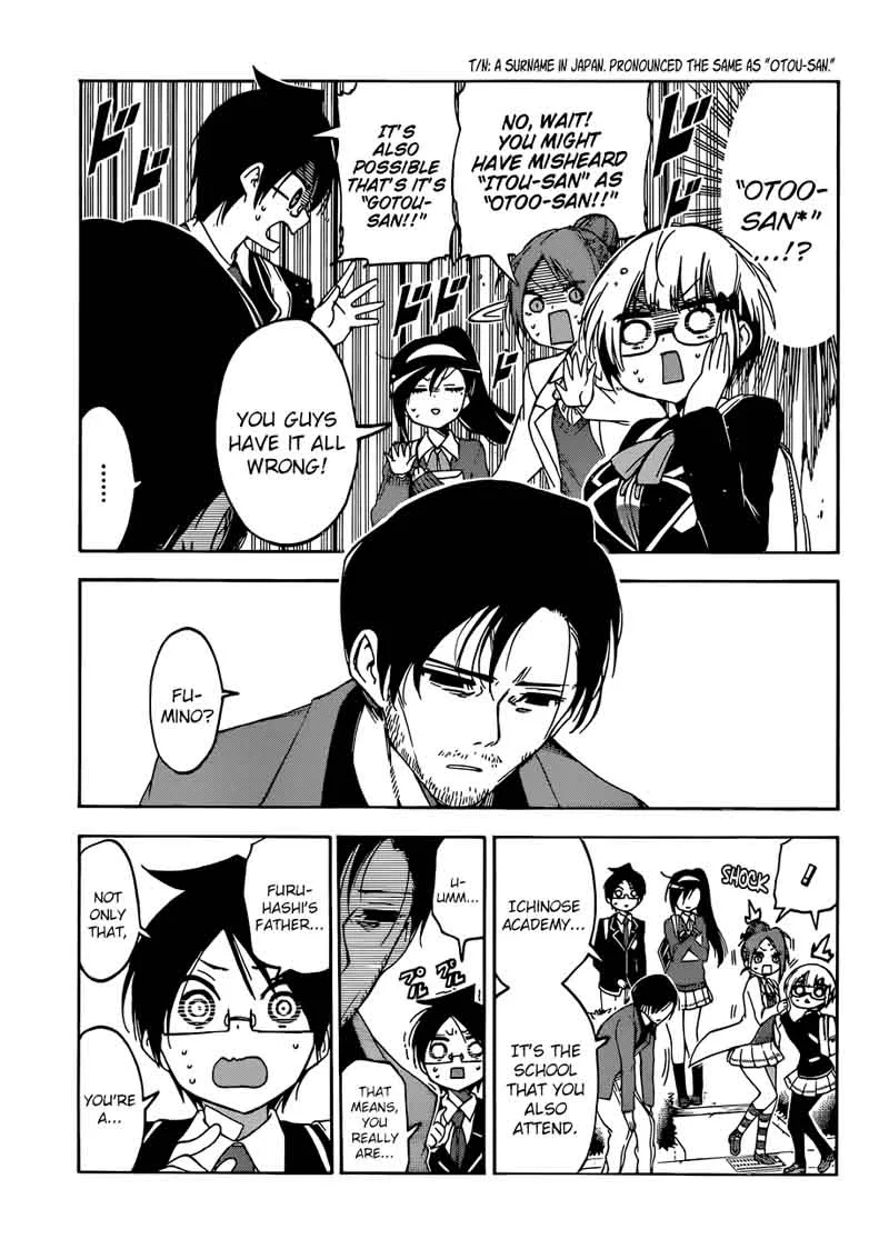Bokutachi wa Benkyou ga Dekinai Chapter 85 page 11
