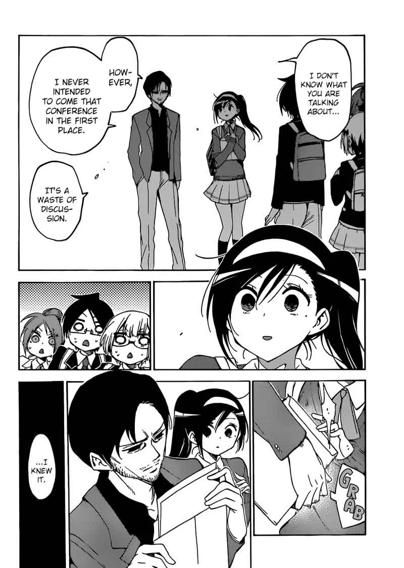 Bokutachi wa Benkyou ga Dekinai Chapter 85 page 14