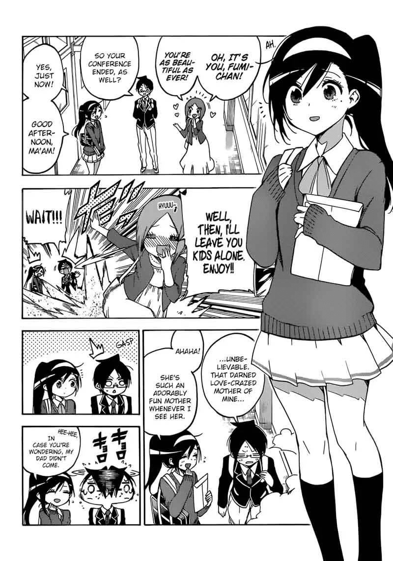 Bokutachi wa Benkyou ga Dekinai Chapter 85 page 6