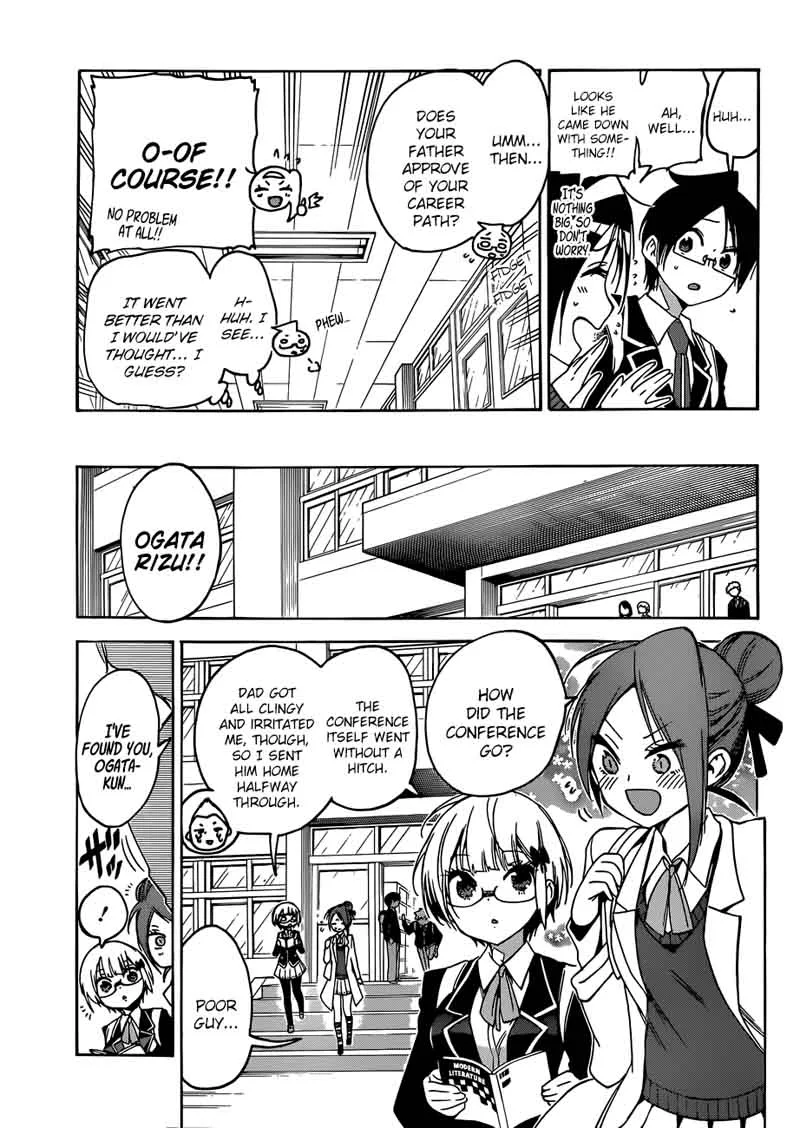 Bokutachi wa Benkyou ga Dekinai Chapter 85 page 7