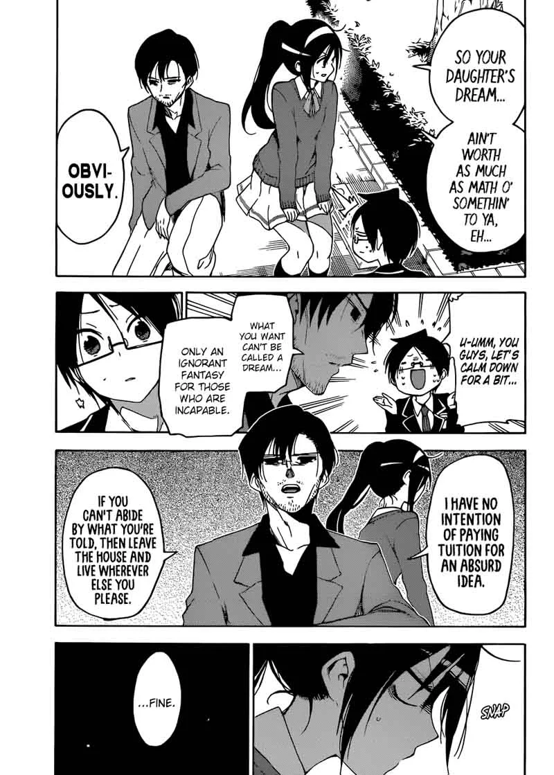 Bokutachi wa Benkyou ga Dekinai Chapter 85 page 17