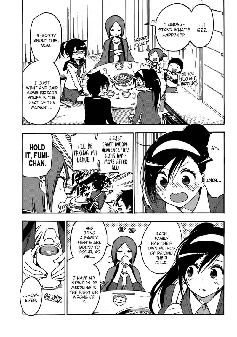 Bokutachi wa Benkyou ga Dekinai Chapter 86 page 3
