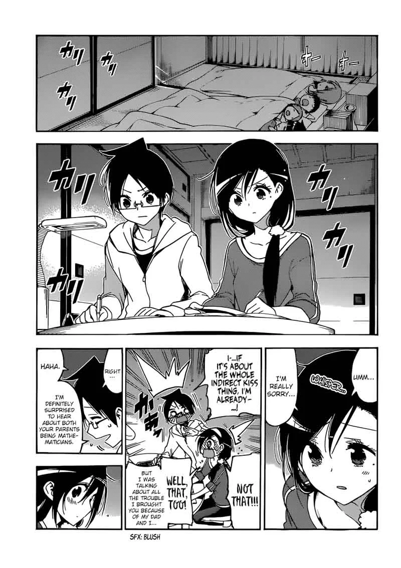 Bokutachi wa Benkyou ga Dekinai Chapter 86 page 9