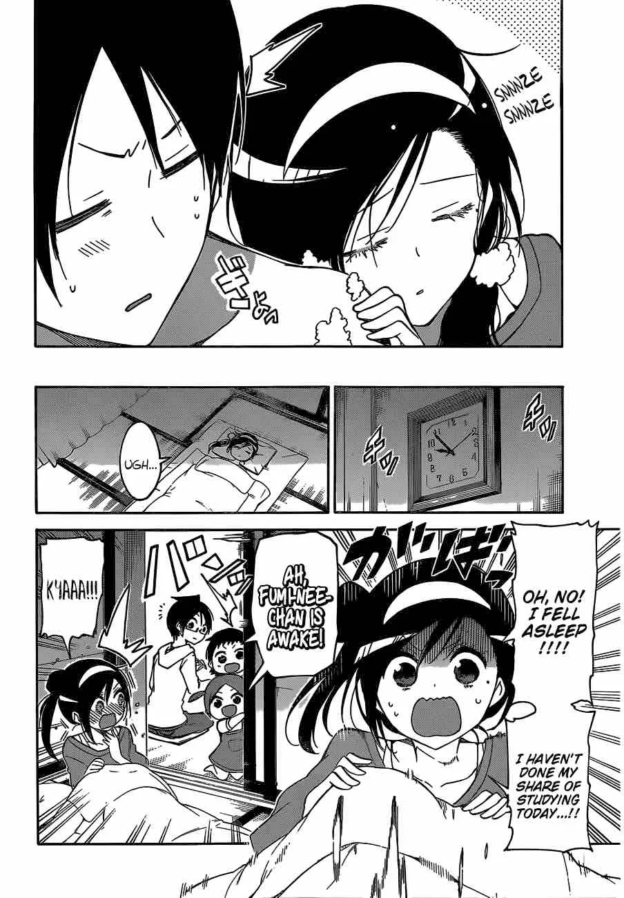 Bokutachi wa Benkyou ga Dekinai Chapter 87 page 18