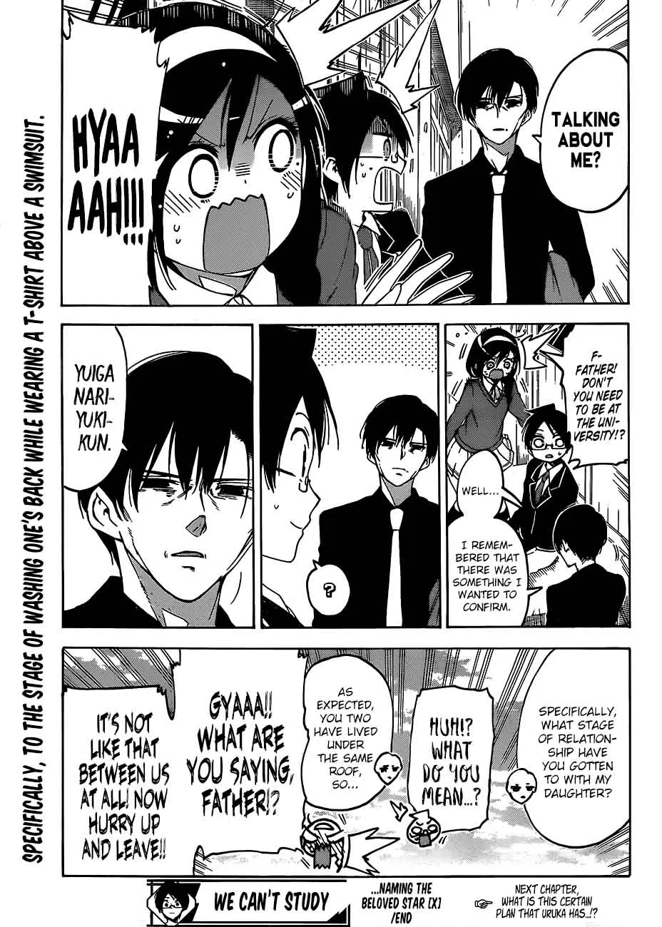Bokutachi wa Benkyou ga Dekinai Chapter 89 page 19