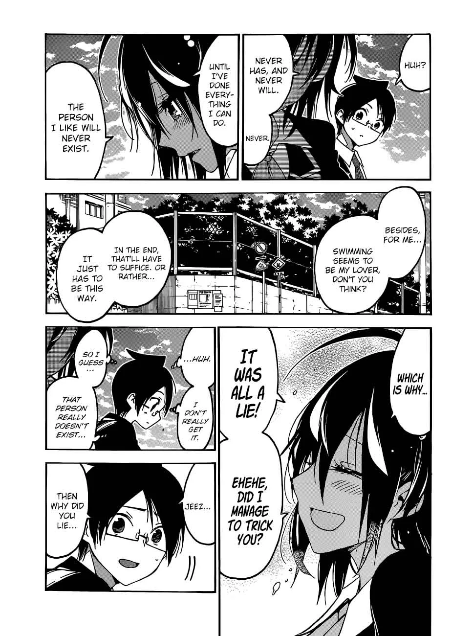 Bokutachi wa Benkyou ga Dekinai Chapter 90 page 17
