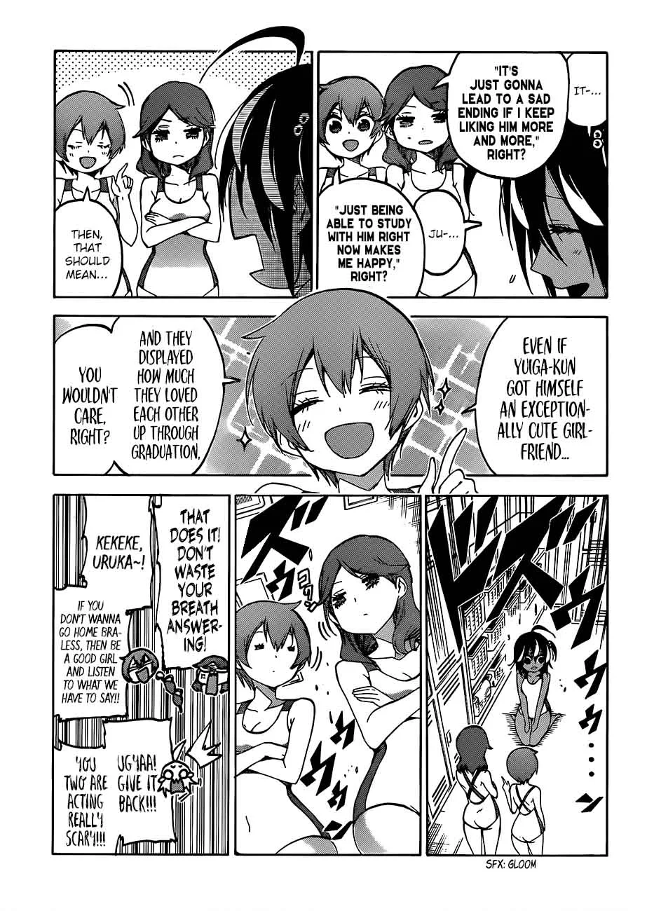 Bokutachi wa Benkyou ga Dekinai Chapter 90 page 5