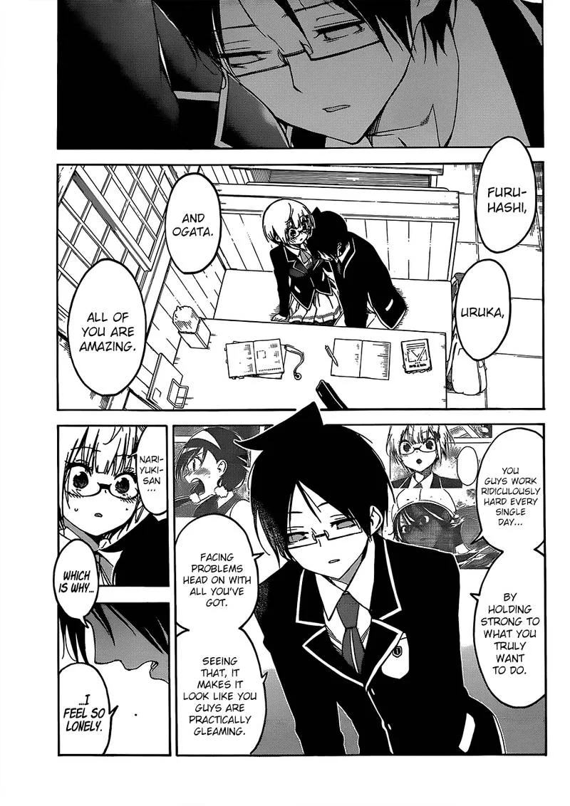Bokutachi wa Benkyou ga Dekinai Chapter 91 page 15