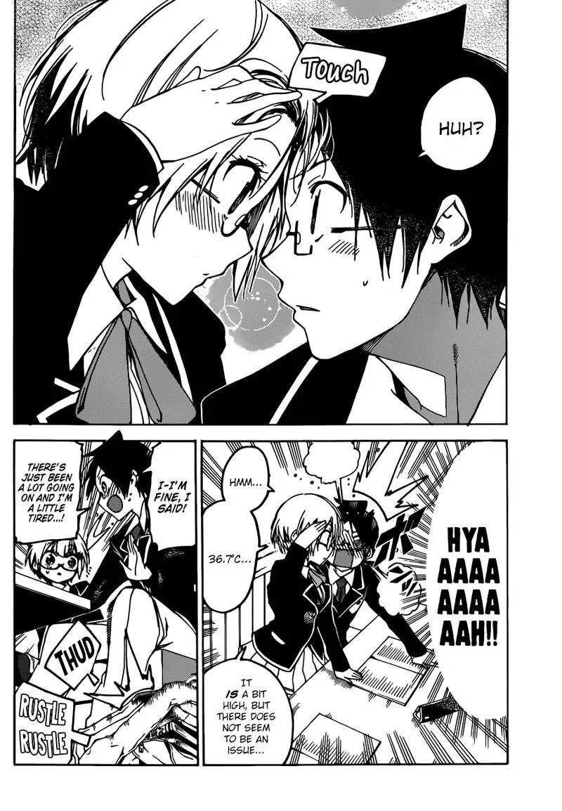 Bokutachi wa Benkyou ga Dekinai Chapter 91 page 10