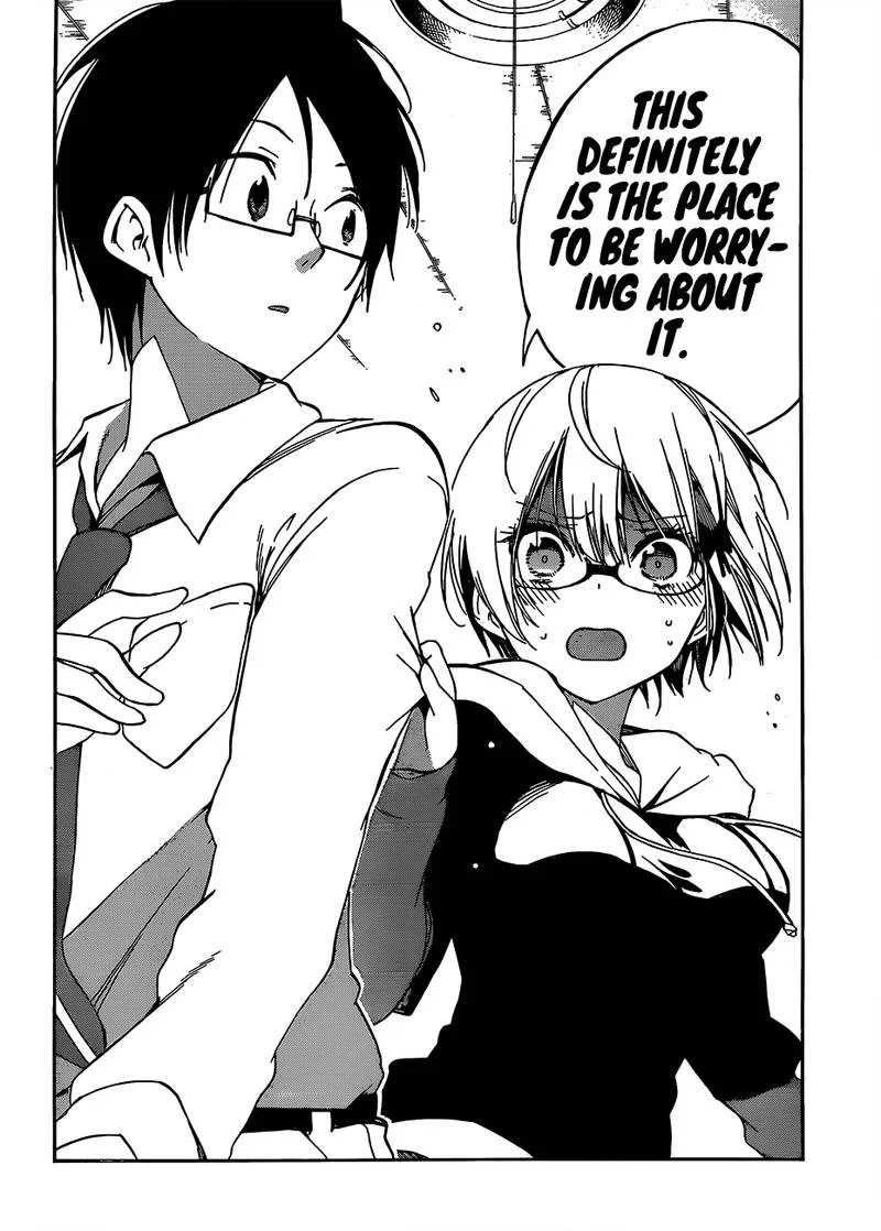 Bokutachi wa Benkyou ga Dekinai Chapter 92 page 18
