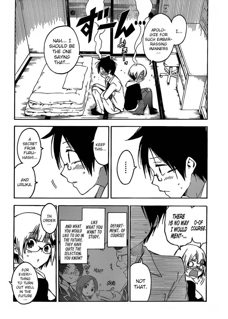 Bokutachi wa Benkyou ga Dekinai Chapter 92 page 16