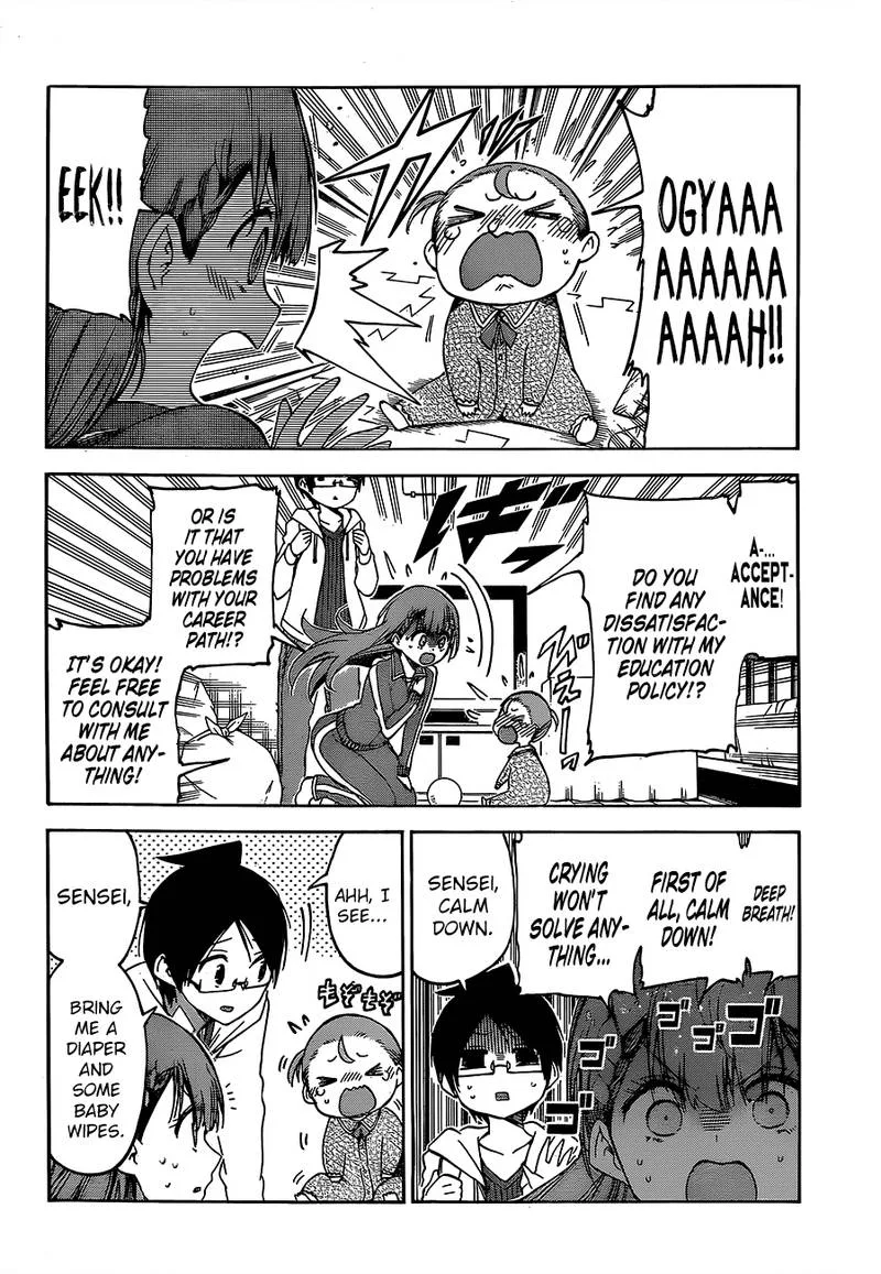 Bokutachi wa Benkyou ga Dekinai Chapter 93 page 6