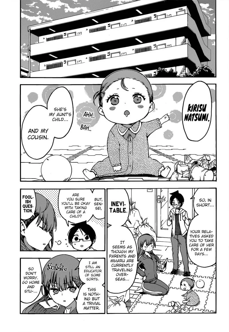 Bokutachi wa Benkyou ga Dekinai Chapter 93 page 5