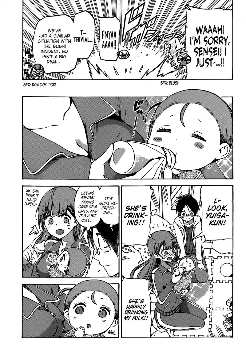 Bokutachi wa Benkyou ga Dekinai Chapter 93 page 9
