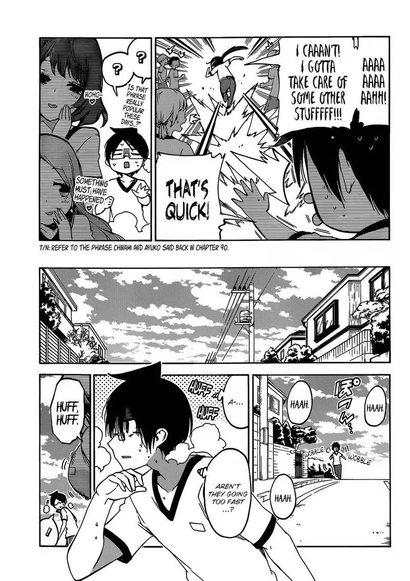 Bokutachi wa Benkyou ga Dekinai Chapter 95 page 6