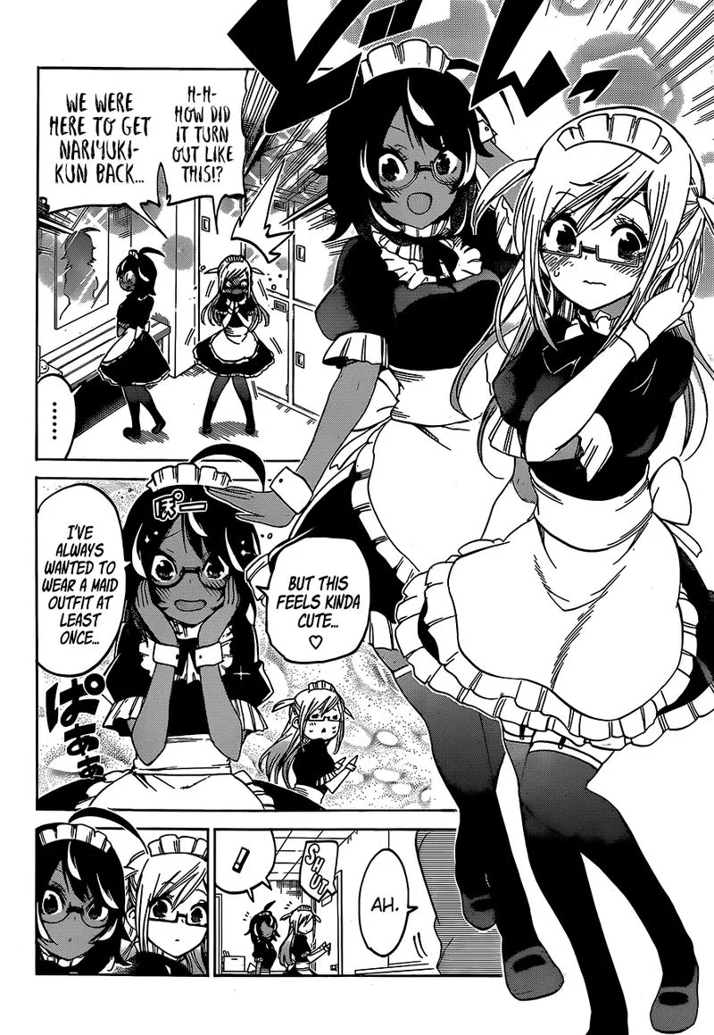 Bokutachi wa Benkyou ga Dekinai Chapter 96 page 6