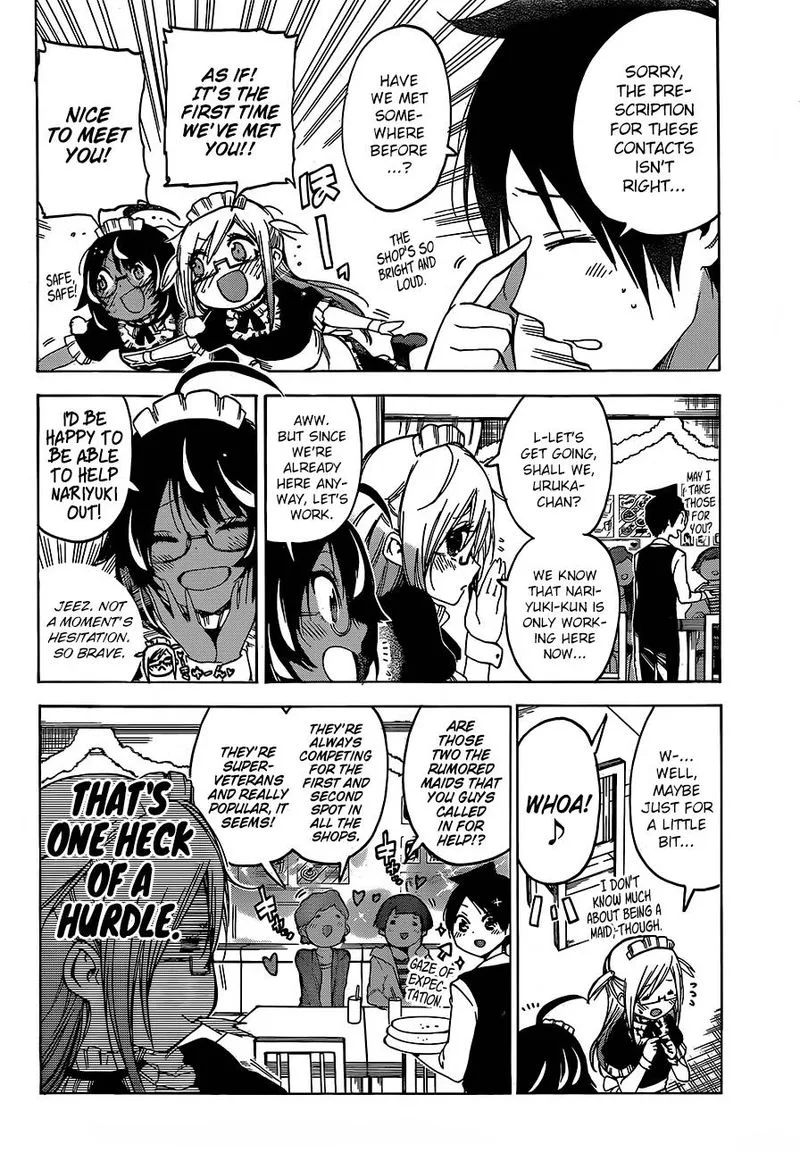 Bokutachi wa Benkyou ga Dekinai Chapter 96 page 8
