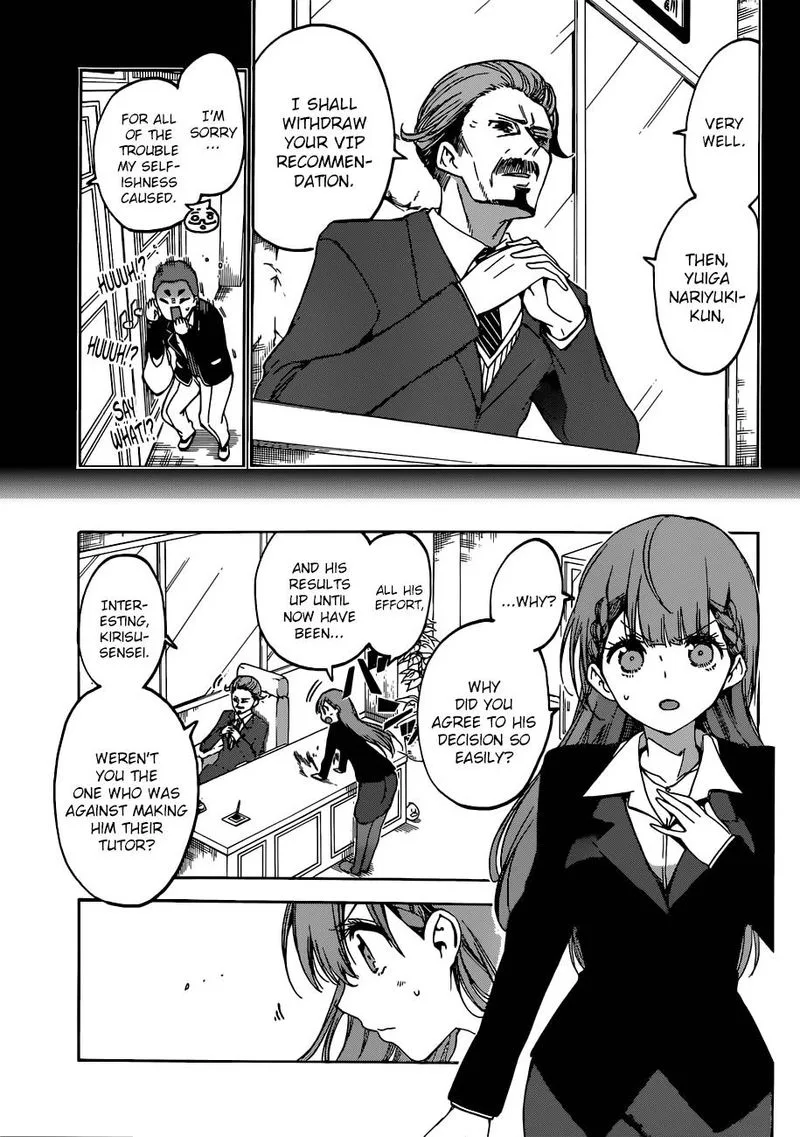 Bokutachi wa Benkyou ga Dekinai Chapter 97 page 3