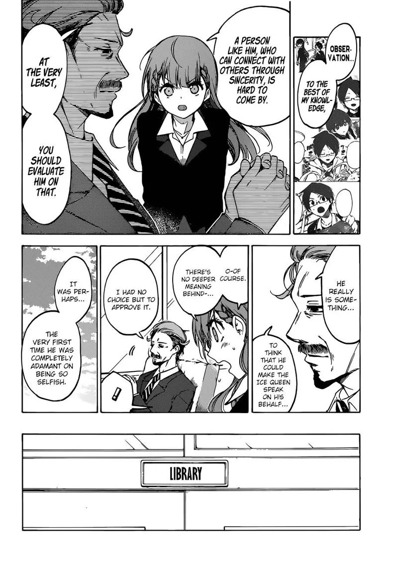 Bokutachi wa Benkyou ga Dekinai Chapter 97 page 4