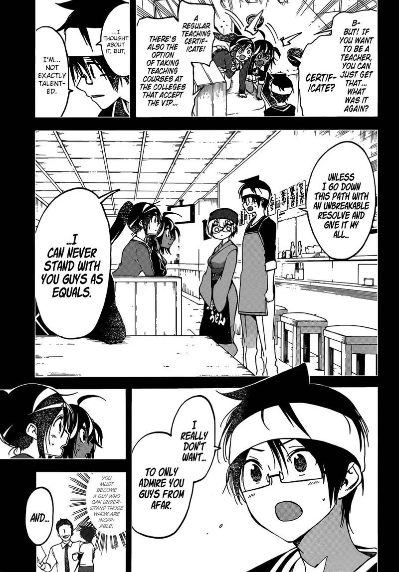 Bokutachi wa Benkyou ga Dekinai Chapter 97 page 7