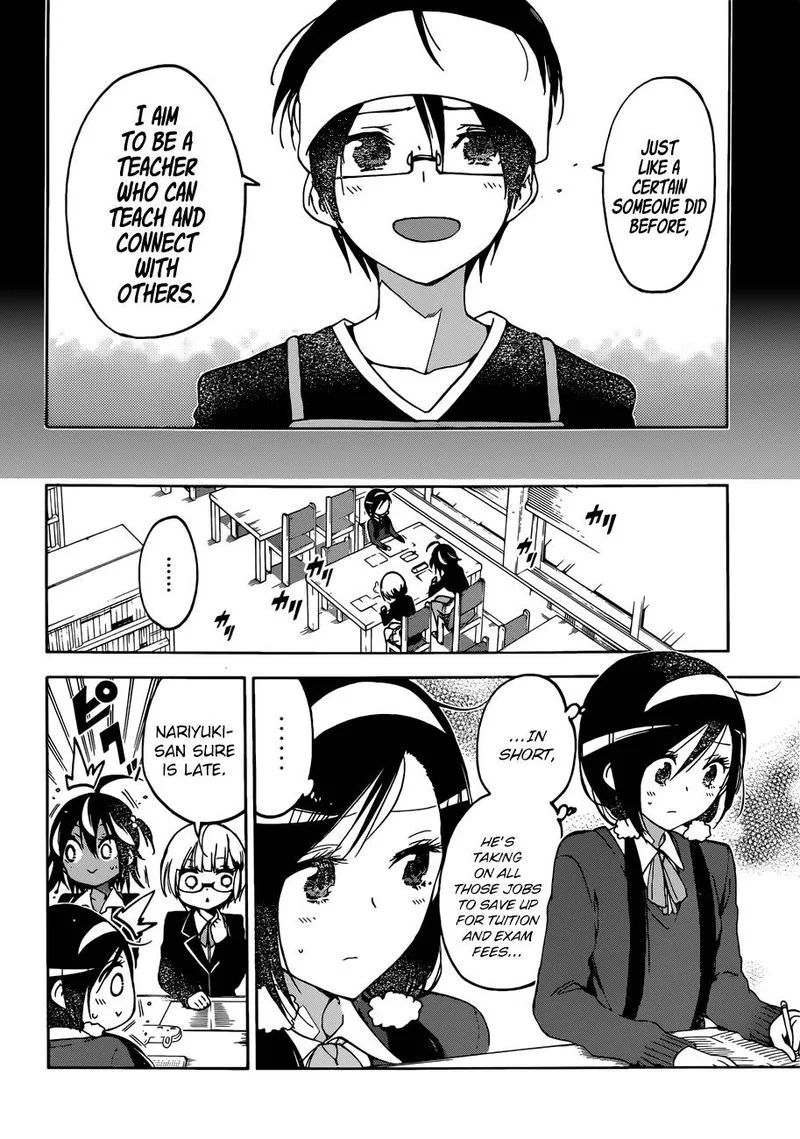 Bokutachi wa Benkyou ga Dekinai Chapter 97 page 8