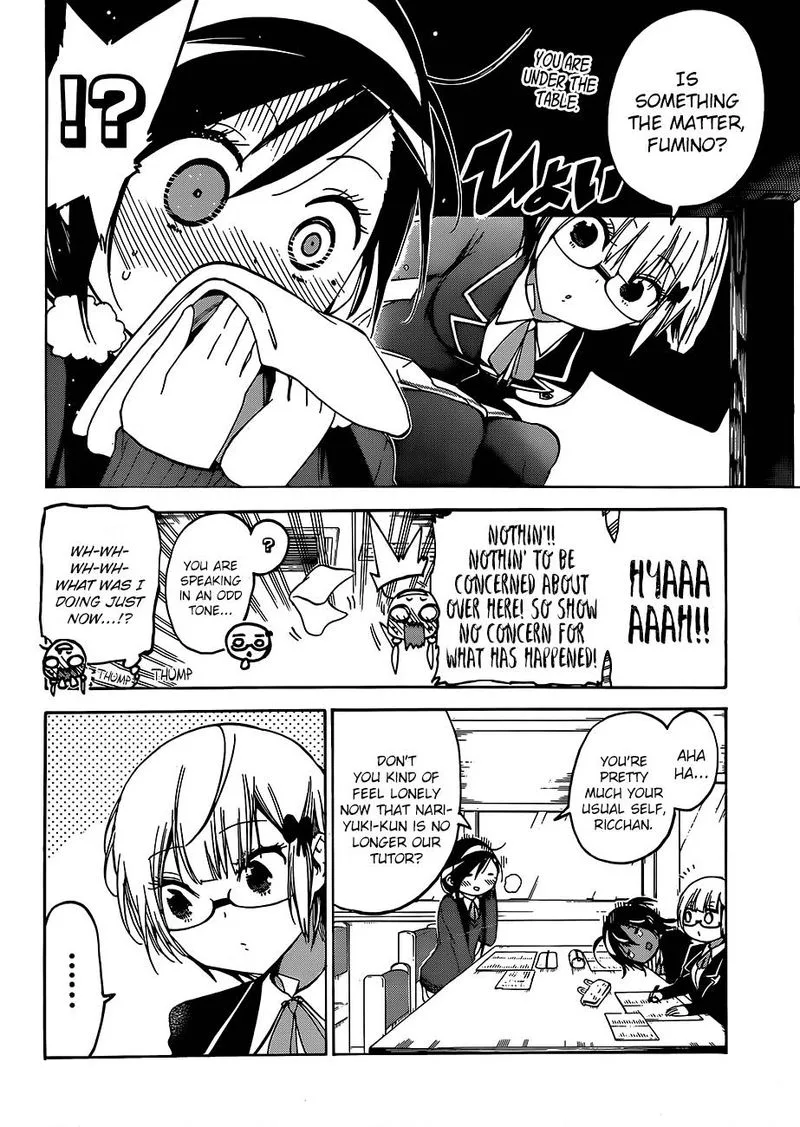 Bokutachi wa Benkyou ga Dekinai Chapter 97 page 14