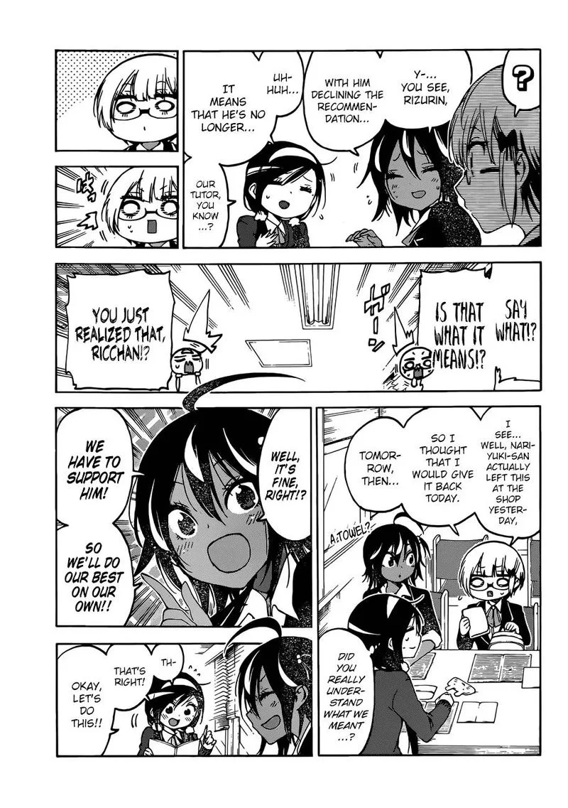 Bokutachi wa Benkyou ga Dekinai Chapter 97 page 9