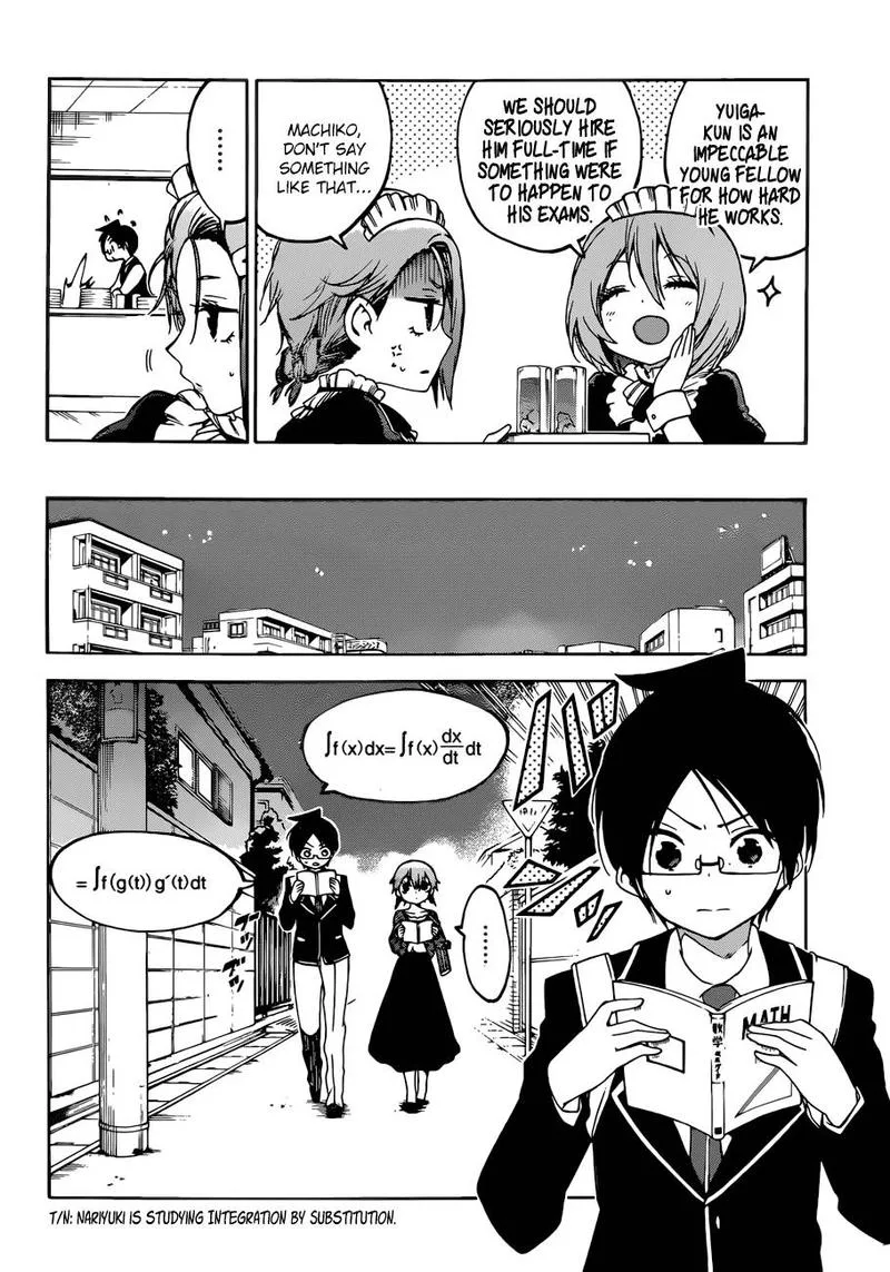 Bokutachi wa Benkyou ga Dekinai Chapter 99 page 2