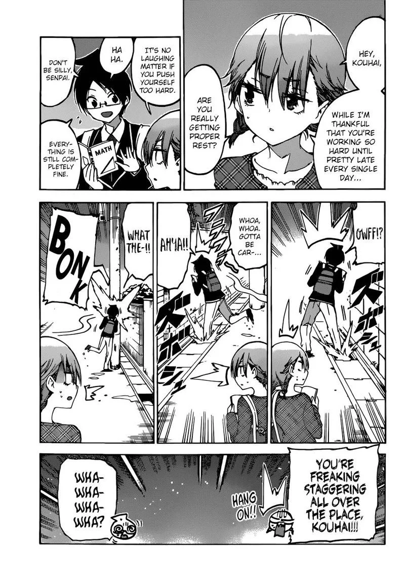 Bokutachi wa Benkyou ga Dekinai Chapter 99 page 3