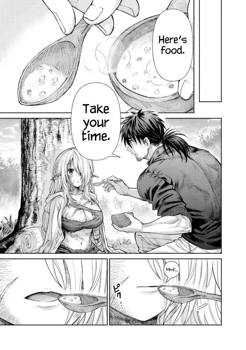 Boroboro no Elf-san wo Shiawase ni Suru Kusuriuri-san Chapter 1 page 22