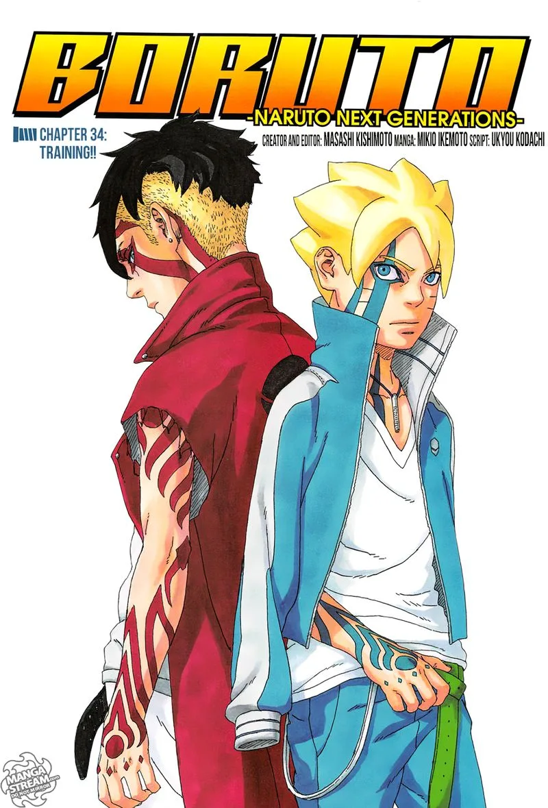 Boruto: Naruto Next Generations Chapter 34 page 1