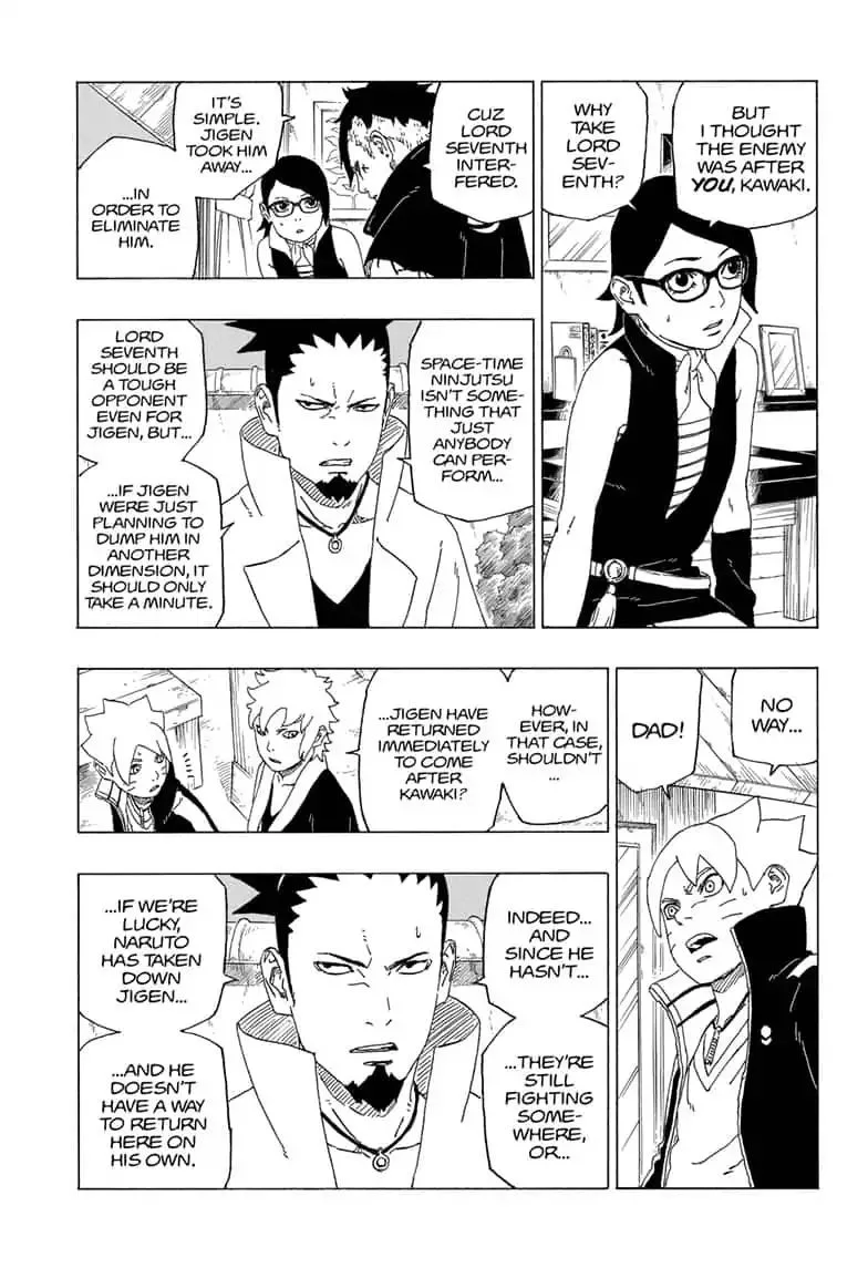 Boruto: Naruto Next Generations Chapter 39 page 9