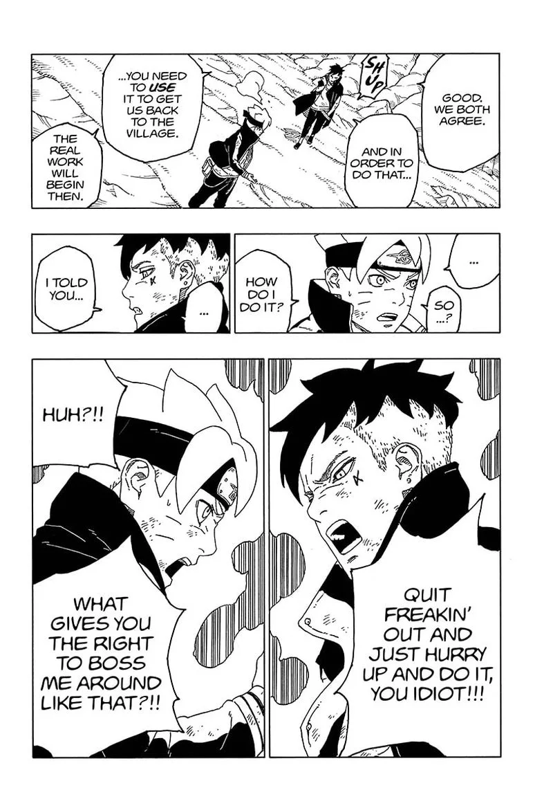 Boruto: Naruto Next Generations Chapter 55 page 32
