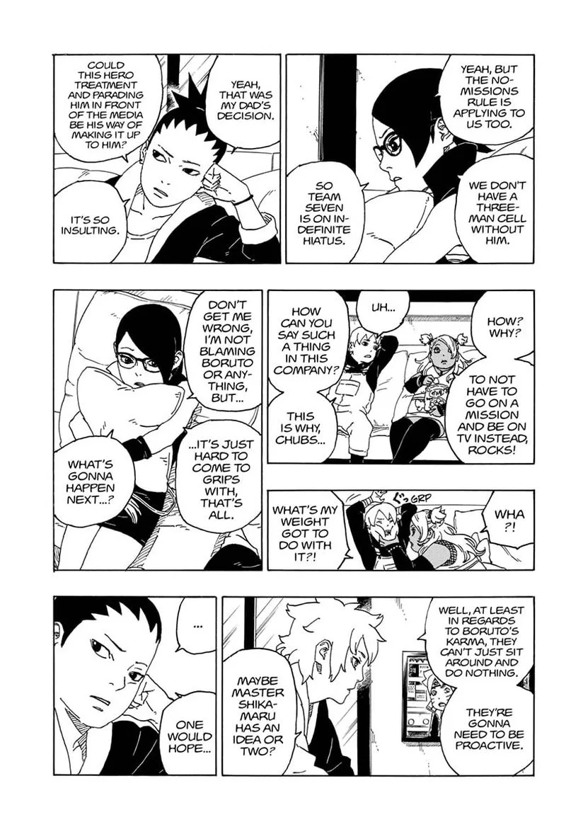 Boruto: Naruto Next Generations Chapter 56 page 9