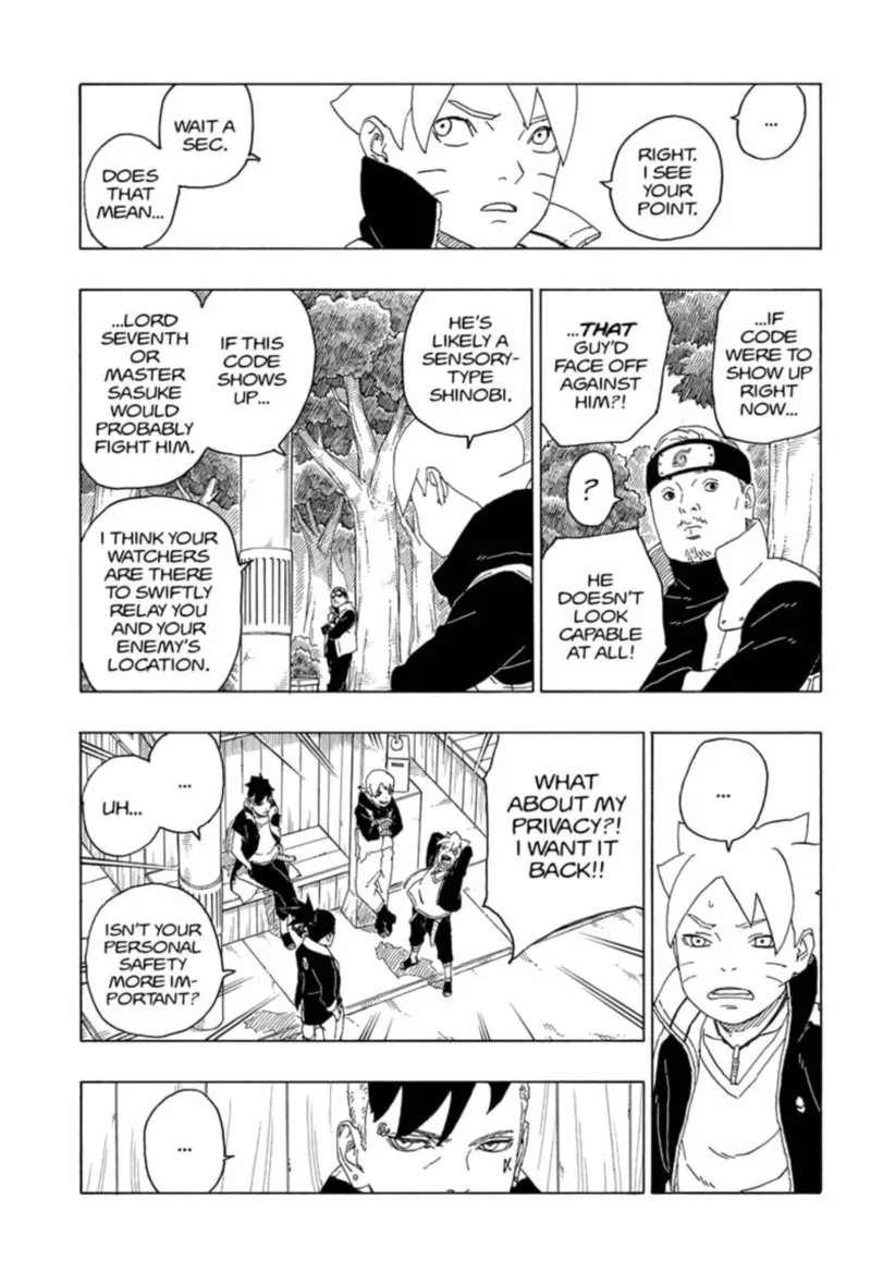 Boruto: Naruto Next Generations Chapter 61 page 6