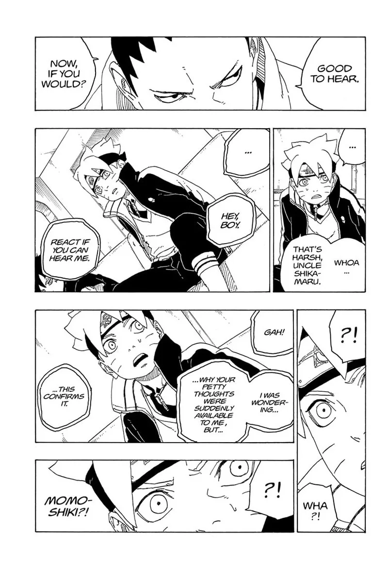 Boruto: Naruto Next Generations Chapter 75 page 33