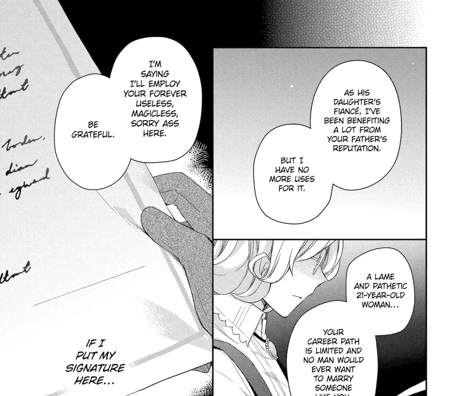 Botsuraku Reijou no Okinimesu mama ~Konyaku Haki Sareta node Houseki Kanteishi to Shite Dokuritsu Shimasu~ Chapter 1.2 page 7