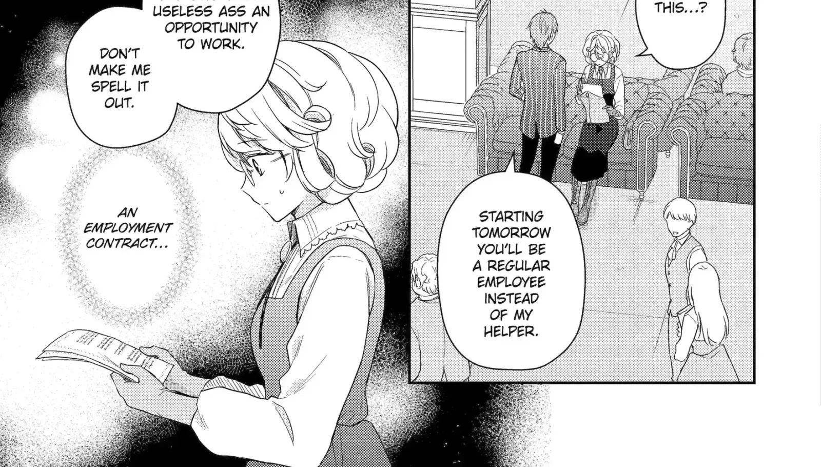 Botsuraku Reijou no Okinimesu mama ~Konyaku Haki Sareta node Houseki Kanteishi to Shite Dokuritsu Shimasu~ Chapter 1.2 page 4