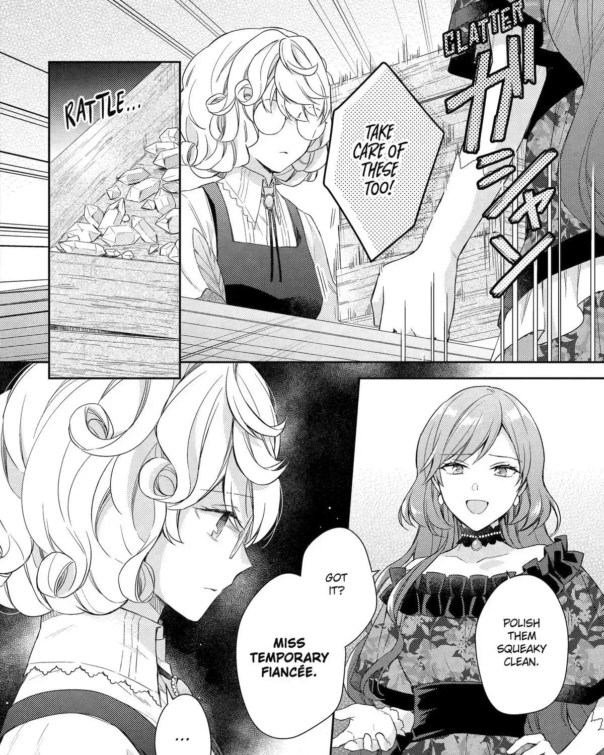 Botsuraku Reijou no Okinimesu mama ~Konyaku Haki Sareta node Houseki Kanteishi to Shite Dokuritsu Shimasu~ Chapter 1 page 25