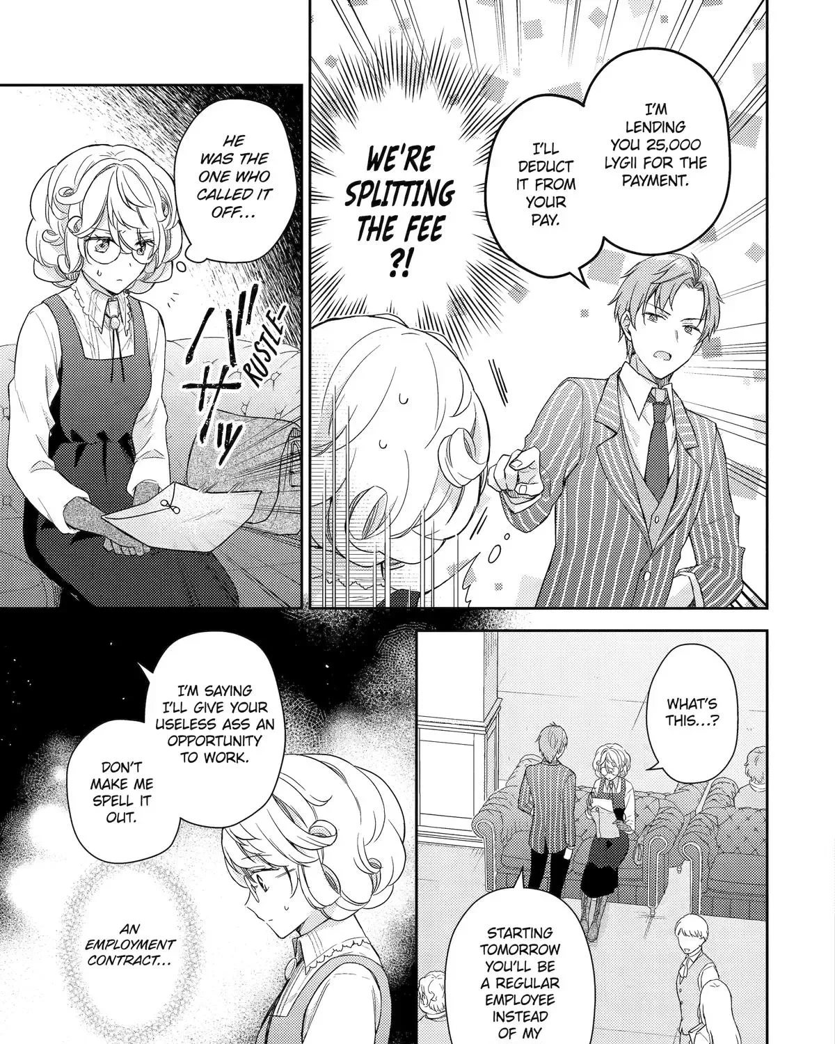 Botsuraku Reijou no Okinimesu mama ~Konyaku Haki Sareta node Houseki Kanteishi to Shite Dokuritsu Shimasu~ Chapter 1 page 51