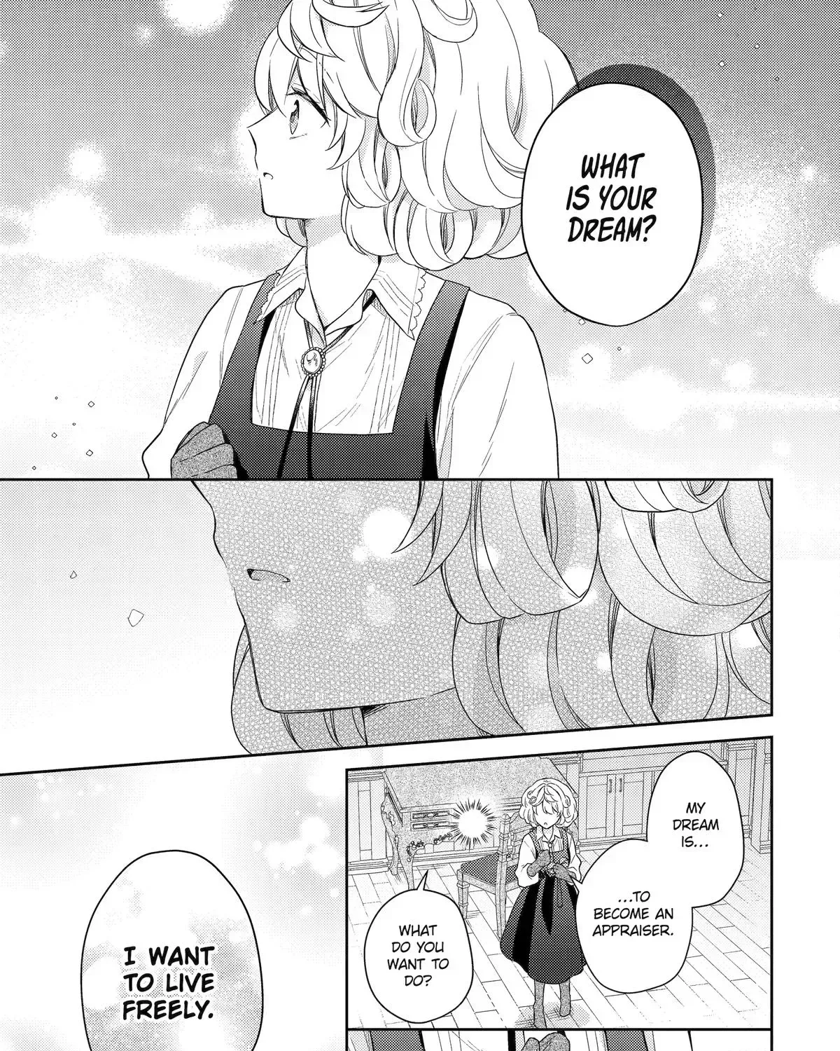 Botsuraku Reijou no Okinimesu mama ~Konyaku Haki Sareta node Houseki Kanteishi to Shite Dokuritsu Shimasu~ Chapter 1 page 109