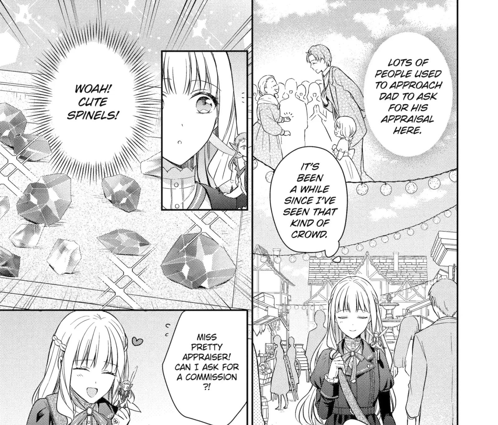 Botsuraku Reijou no Okinimesu mama ~Konyaku Haki Sareta node Houseki Kanteishi to Shite Dokuritsu Shimasu~ Chapter 10.1 page 9
