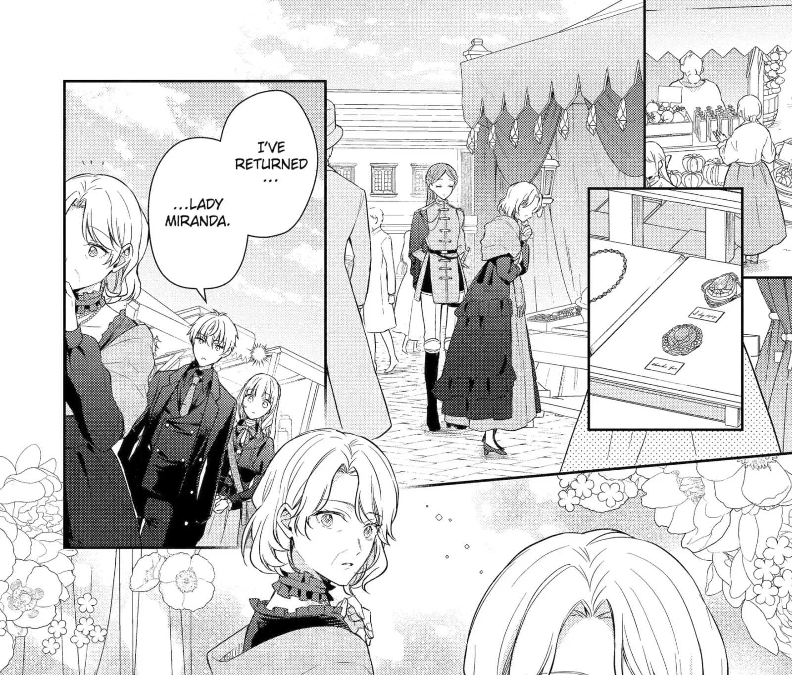 Botsuraku Reijou no Okinimesu mama ~Konyaku Haki Sareta node Houseki Kanteishi to Shite Dokuritsu Shimasu~ Chapter 10.3 page 1