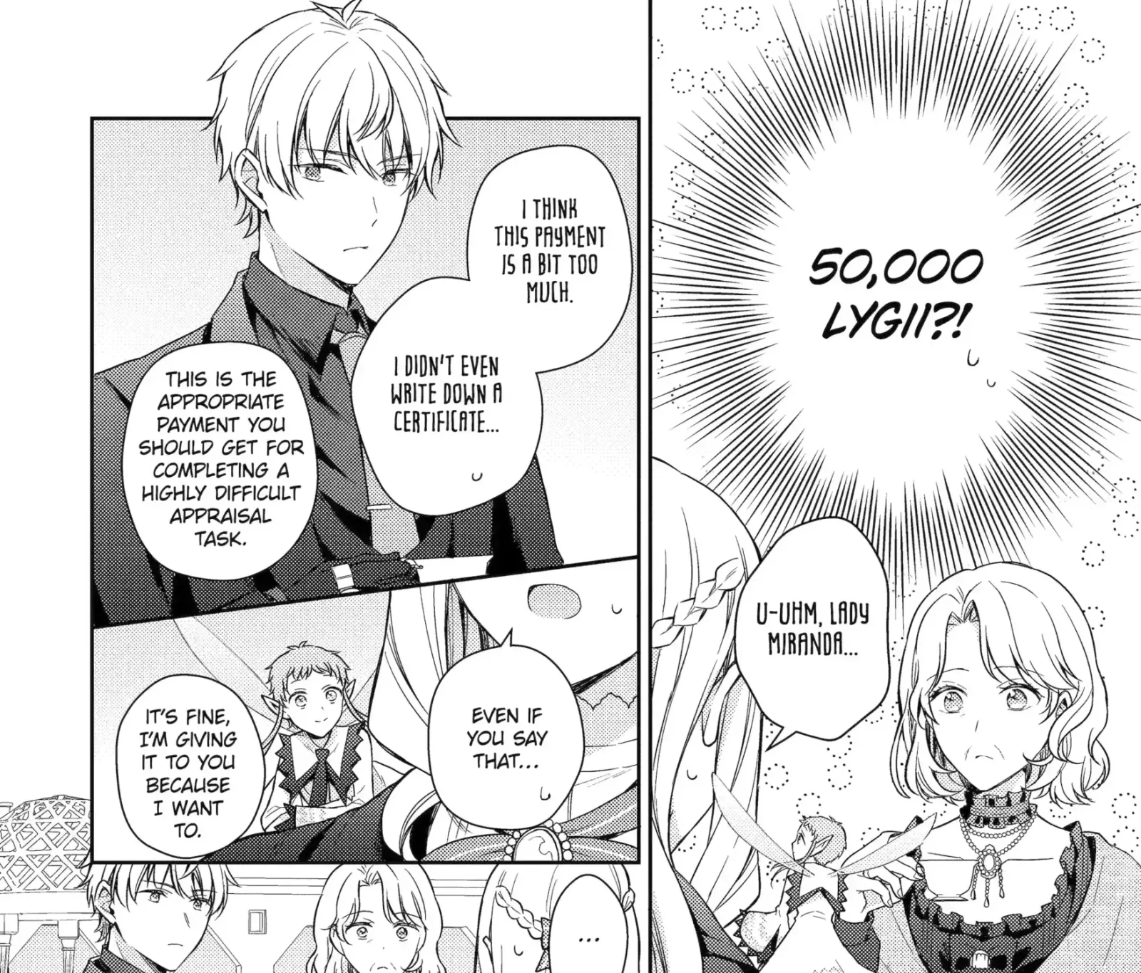 Botsuraku Reijou no Okinimesu mama ~Konyaku Haki Sareta node Houseki Kanteishi to Shite Dokuritsu Shimasu~ Chapter 10.4 page 3