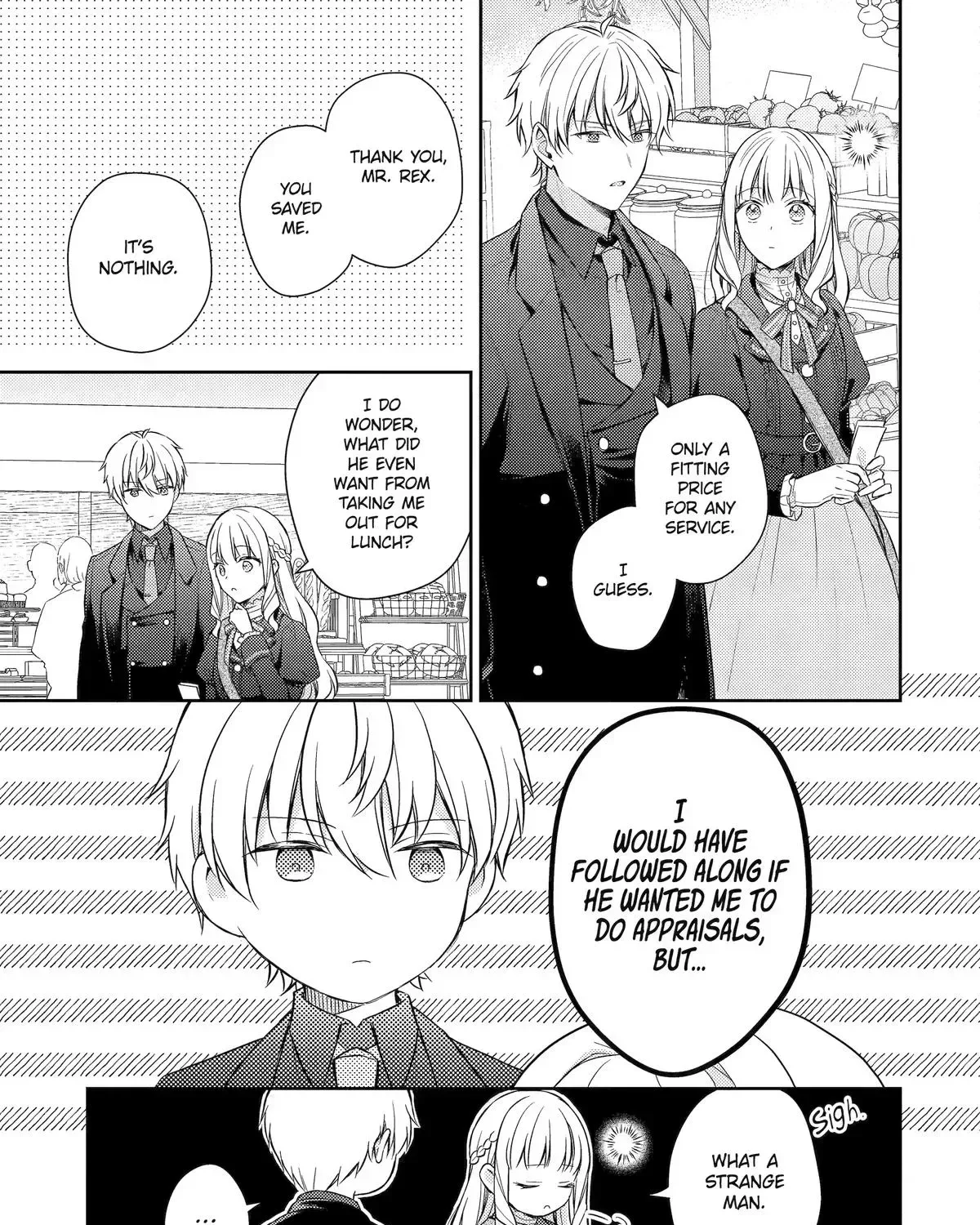 Botsuraku Reijou no Okinimesu mama ~Konyaku Haki Sareta node Houseki Kanteishi to Shite Dokuritsu Shimasu~ Chapter 10 page 33