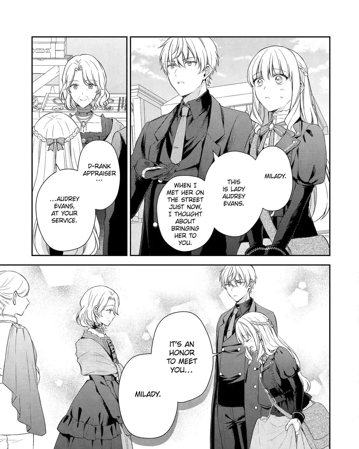 Botsuraku Reijou no Okinimesu mama ~Konyaku Haki Sareta node Houseki Kanteishi to Shite Dokuritsu Shimasu~ Chapter 10 page 49