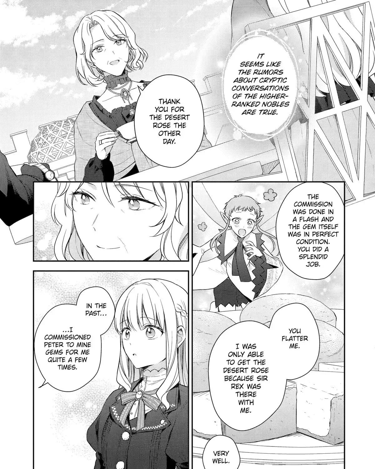 Botsuraku Reijou no Okinimesu mama ~Konyaku Haki Sareta node Houseki Kanteishi to Shite Dokuritsu Shimasu~ Chapter 10 page 57