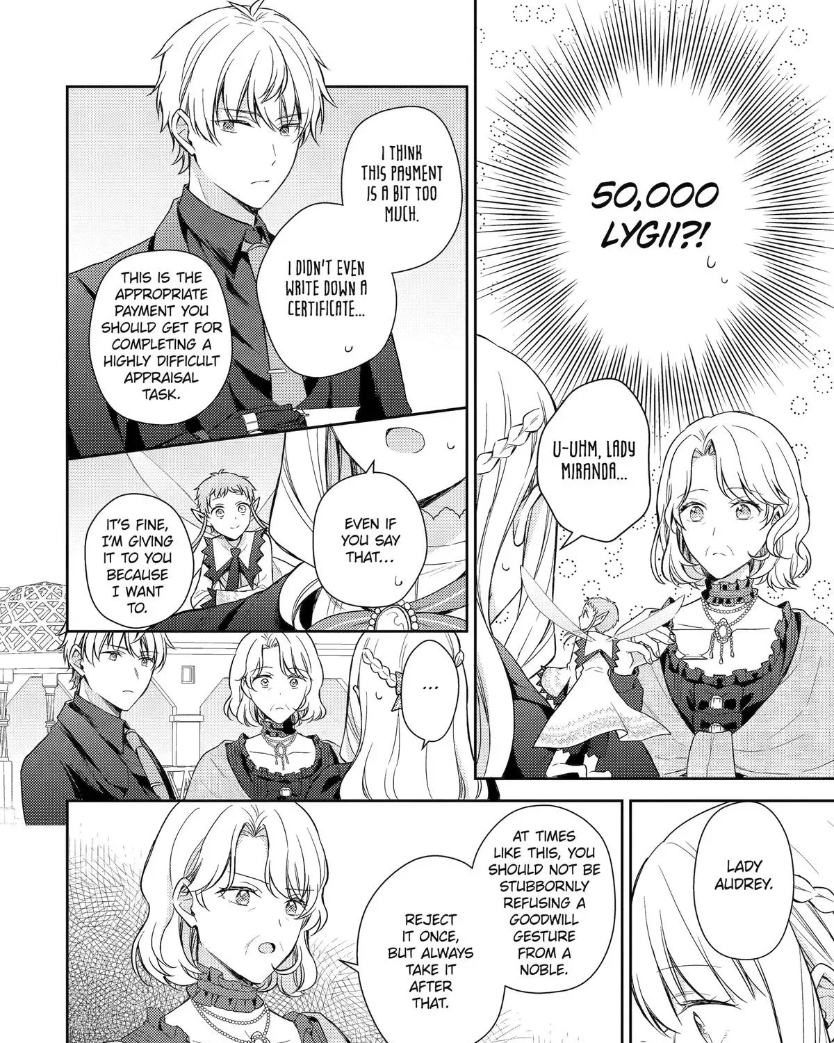 Botsuraku Reijou no Okinimesu mama ~Konyaku Haki Sareta node Houseki Kanteishi to Shite Dokuritsu Shimasu~ Chapter 10 page 67