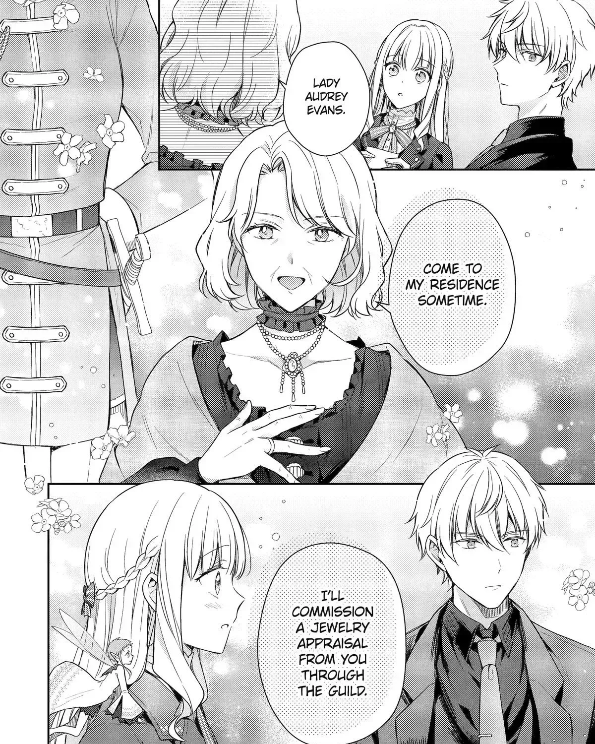 Botsuraku Reijou no Okinimesu mama ~Konyaku Haki Sareta node Houseki Kanteishi to Shite Dokuritsu Shimasu~ Chapter 10 page 71